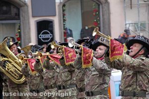 La fanfara dei bersaglieri di Viterbo