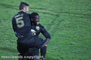 Sport - Calcio - Viterbese - Bismark Ngissah e Michele Rinaldi