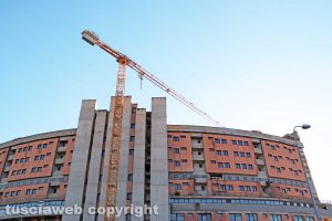 Viterbo - Lavori al Belcolle