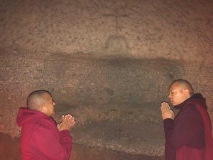 Monaci tibetani a Viterbo sotterranea