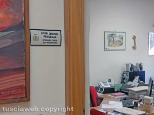 Montefiascone - Comune - L'ufficio protocollo