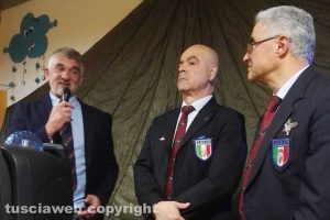 Viterbo - Scambio d'auguri per l'associazione paracadutisti Viterbo