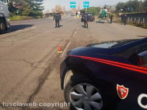 Vetralla - I controlli dei carabinieri - Foto di repertorio