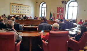 L'incontro nella sala della Provincia