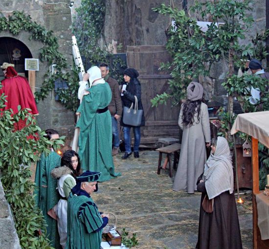 Bassano in Teverina - Il presepe medievale