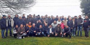 Fabrica di Roma - Una foto di gruppo del corso potatura olivi