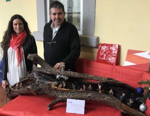 Viterbo - Aism dona due presepi al Comune