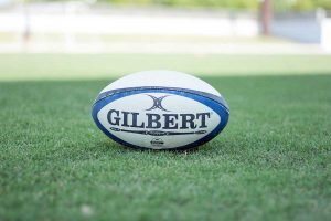 Un pallone da rugby