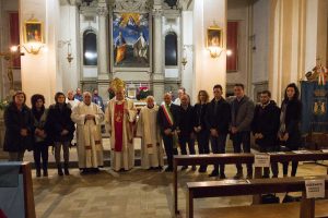 Caprarola - La cerimonia per i padri carmelitani