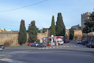 Tarquinia - Il distributore in circonvallazione Cardarelli