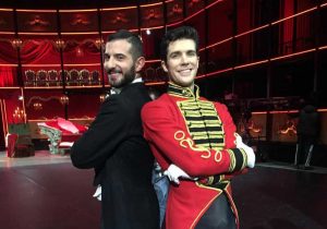 Paolo Di Caprio con Roberto Bolle