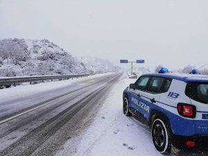 Nuoro - Neve in Sardegna