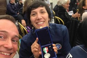 Sport - Pallacanestro - Ants Viterbo - Lorenza Spirito alla cerimonia del Coni