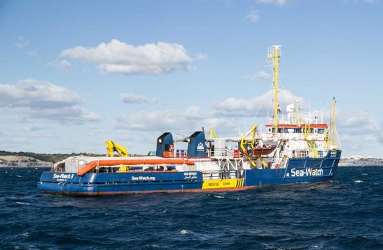 La nave Sea Watch
