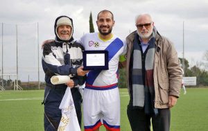 La premiazione di Gian Matteo Gasperini