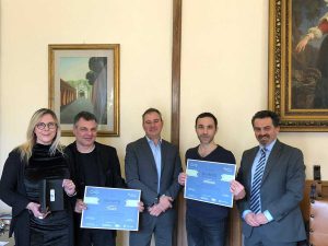 Viterbo - Camera di commercio - La consegna del premio Bul factor