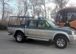In azione la Protezione civile