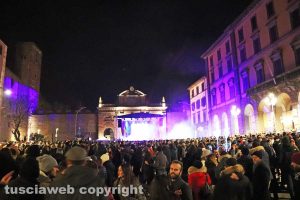 Viterbo - Capodanno 2018 in piazza della Rocca