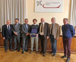 Viterbo - Camera di commercio - La premiazione Marco Tramutola