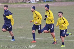 Sport - Calcio - Viterbese - L'allenamento di ieri