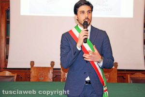 Viterbo - Il sindaco di Bassano Romano Emanuele Maggi