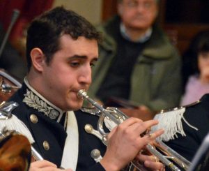 Il trombettista Matteo Costa
