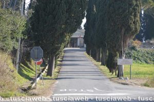 Tarquinia, ingresso del cimitero monumentale "San Lorenzo"