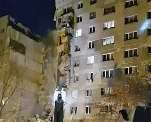 Russia - Esplosione in un palazzo a Magnitogorsk