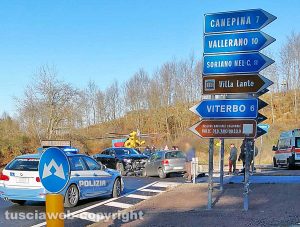 Viterbo - Frontale sulla Cimina