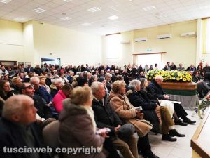 Viterbo - I funerali di Bruno Ignesti