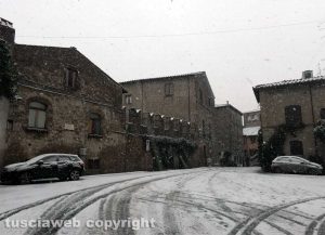 Maltempo - La neve a Viterbo