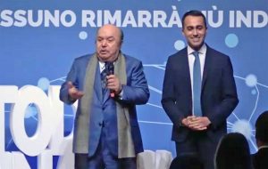 Lino Banfi e Luigi Di Maio