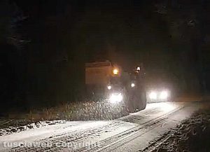 Neve sulla Cimina - Uno spazzaneve