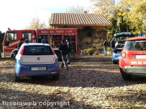 Viterbo - Strada Filante - Incendio in una villetta