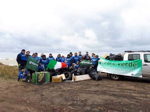 Tarquinia - San-Giorgio - Il gruppo che si è occupato della pulizia
