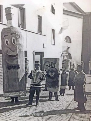 Viterbo - Anni '50 - Carnevale in via della Bontà