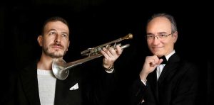 Il trombettista Luca Seccafieno e il pianista Fabrizio Viti
