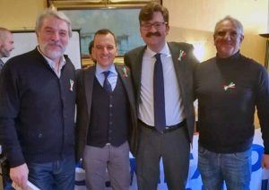 Da sinistra Olmi, Pigliucci, Fonda e Federici