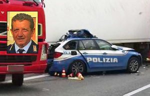 Messina - Incidente sull'autostrada A18 - Nel riquadro: Angelo Gabriele Spadaro