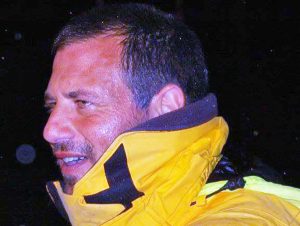 Lo skipper Matteo Miceli