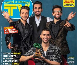 La copertina di Sorrisi e Canzoni Tv senza Ultimo