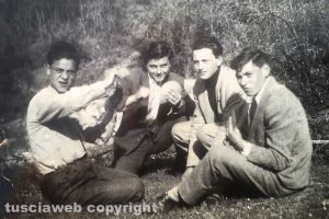 Scampagnata a Fiescoli nel 1957