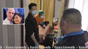 La casa della tragedia in Thailandia - Nel riquadro Stefano Brizioli con la moglie Kusuma Chumnan