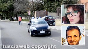 I carabinieri di Ronciglione - Nei riquadri: Maria Sestina Arcuri e Andrea Landolfi