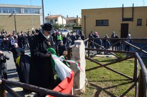 Bassano in Teverina - La cerimonia della guardia di finanza