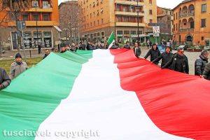 Viterbo - Il corteo per il Giorno del Ricordo