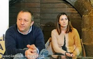 Gianluca Grancini e Claudia Nunzi