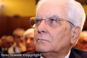 Il presidente della Repubblica Sergio Mattarella