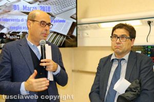 Nicola Zingaretti e Alessio D'Amato