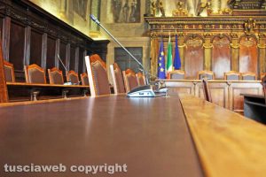 Viterbo - Sala del consiglio comunale
